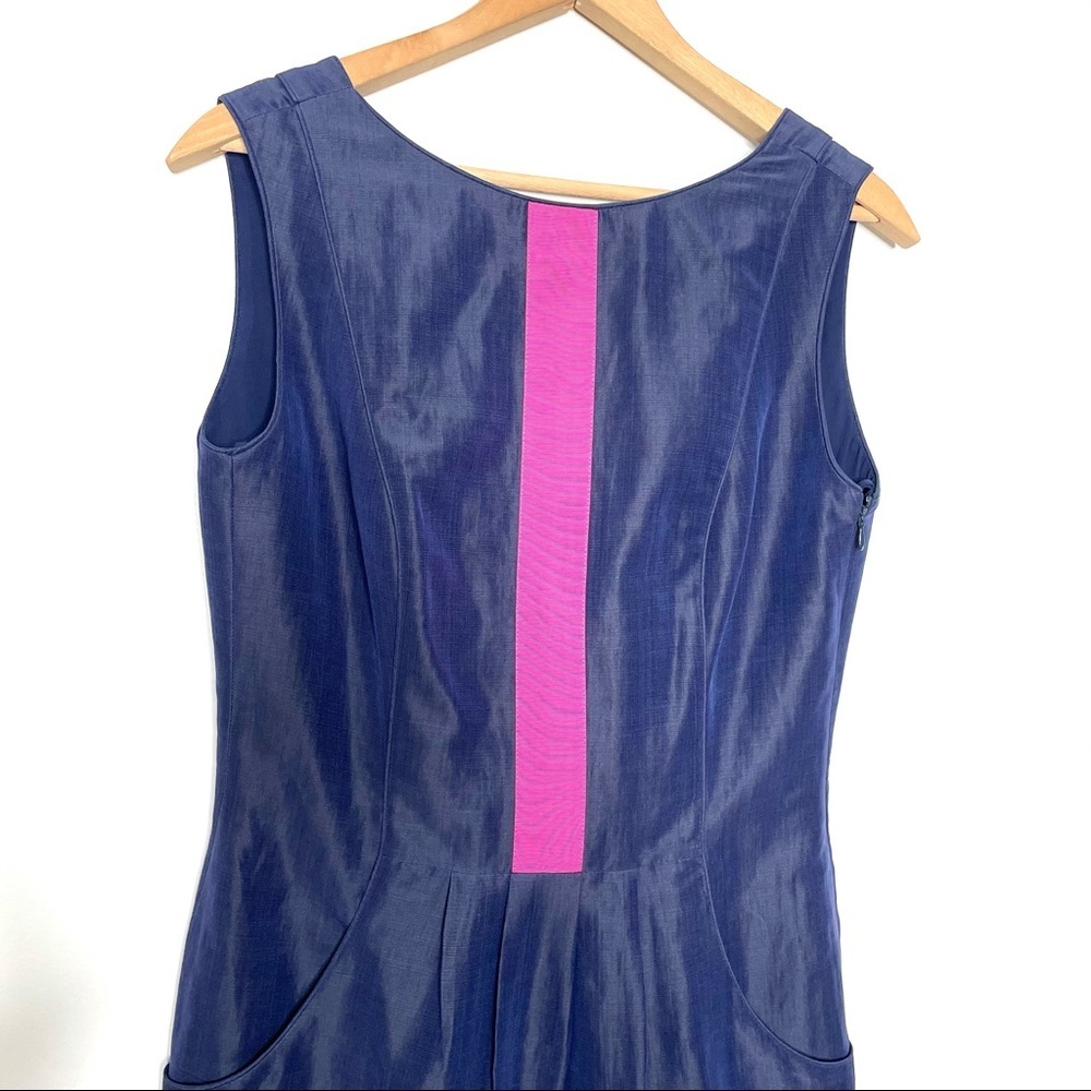Giorgio Armani | Bateau Neckline Silk Sheath Dress - Picture 3 of 12